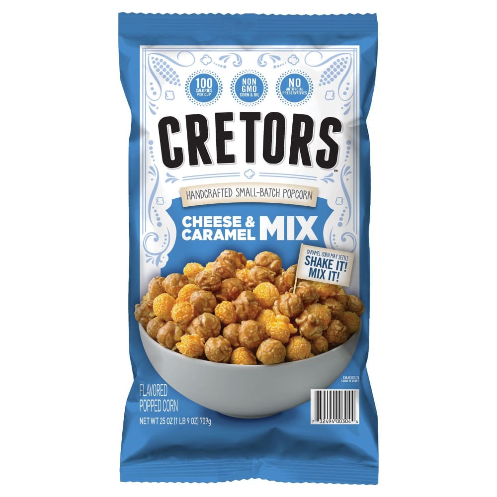 Cretors Cheese & Caramel Mix 25 oz. - Cretors