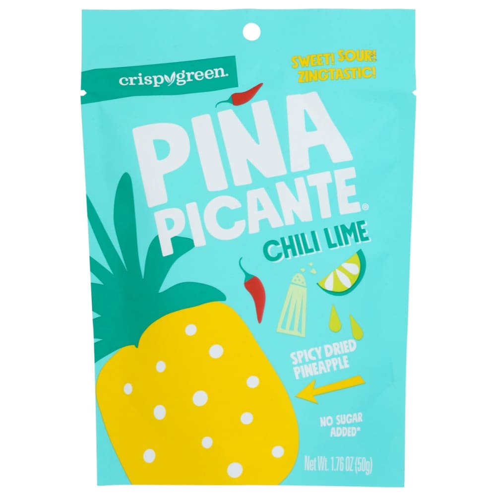 CRISPY GREEN: Lime Chili Pina Picante 1.76 oz (Pack of 5) - Grocery > Snacks > Fruit Snacks - CRISPY GREEN