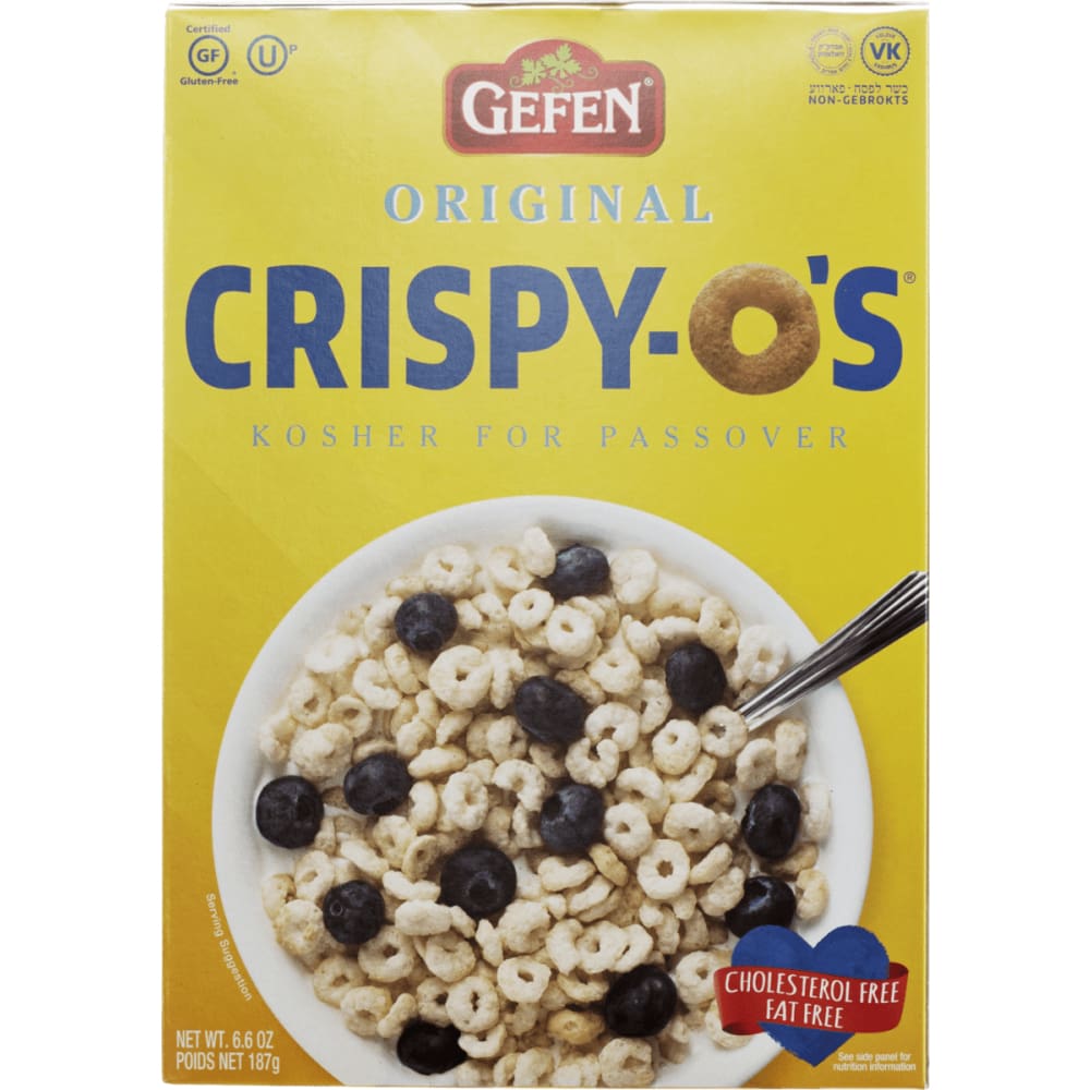 CRISPY OS Grocery > Breakfast > Breakfast Foods CRISPY OS: Cereal Plain, 6.6 oz