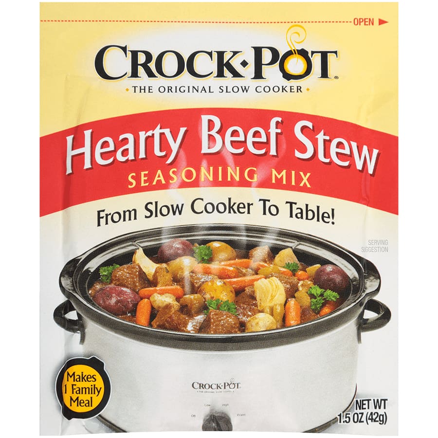 CROCKPOT Grocery > Cooking & Baking > Seasonings CROCKPOT: Hearty Beef Stew Seasoning Mix, 1.5 oz