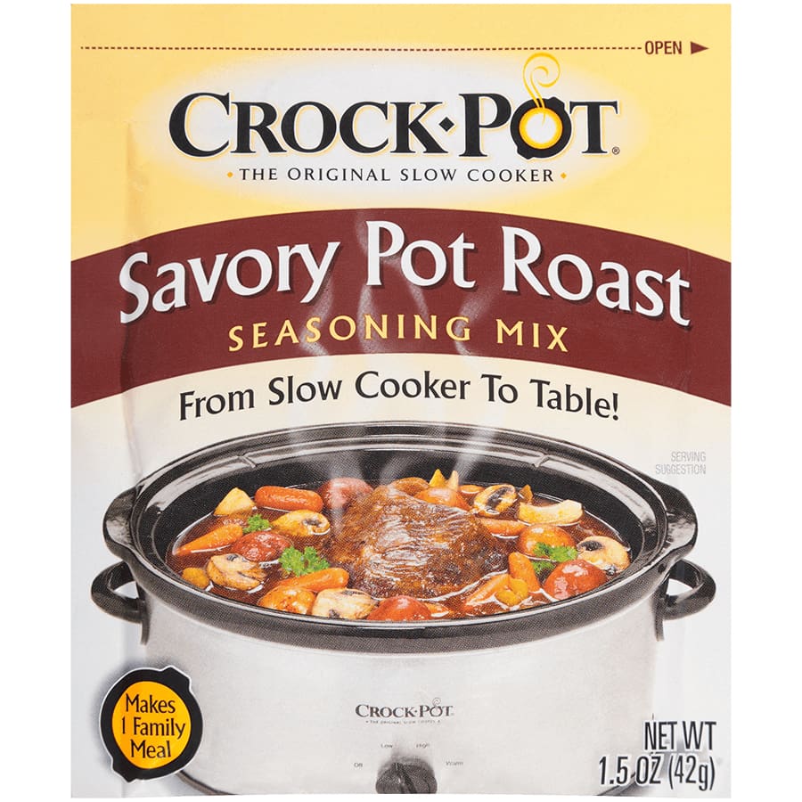 CROCKPOT Grocery > Cooking & Baking > Seasonings CROCKPOT: Savory Pot Roast Seasoning Mix, 1.5 oz