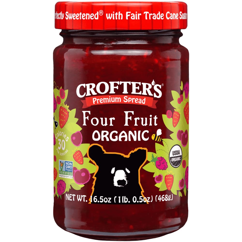 CROFTERS CROFTERS Premium Spread Four Fruit, 16.5 oz