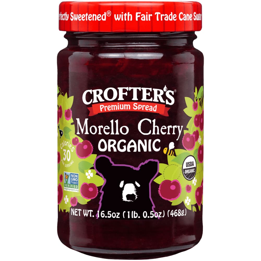 CROFTERS CROFTERS Premium Spread Morello Cherry, 16.5 oz