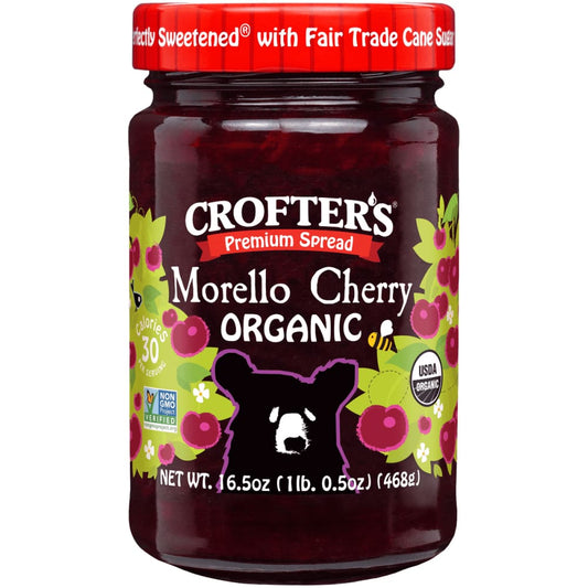 CROFTERS CROFTERS Premium Spread Morello Cherry, 16.5 oz