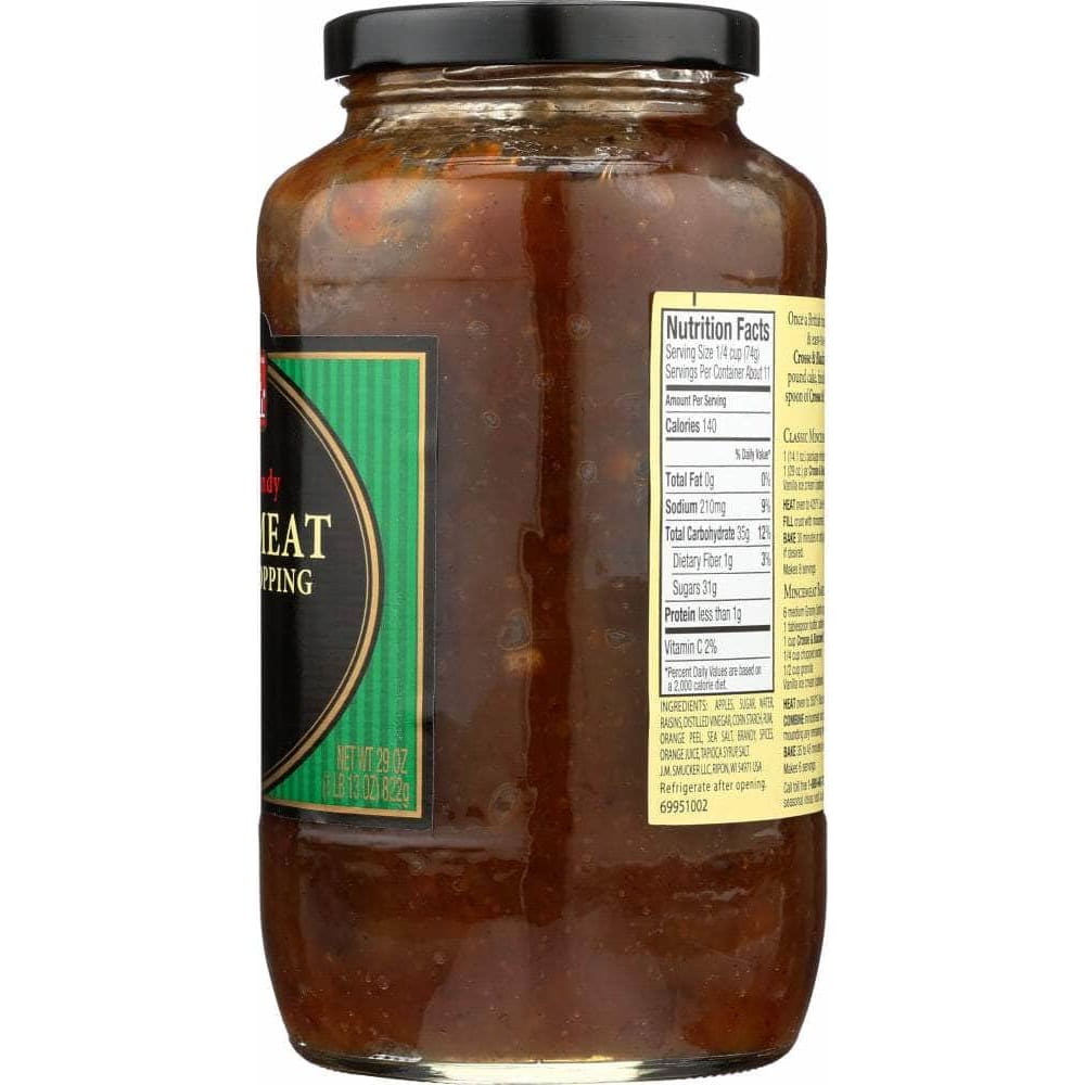 Crosse & Blackwell Crosse & Blackwell Rum & Brandy Mincemeat Filling & Topping, 29 Oz
