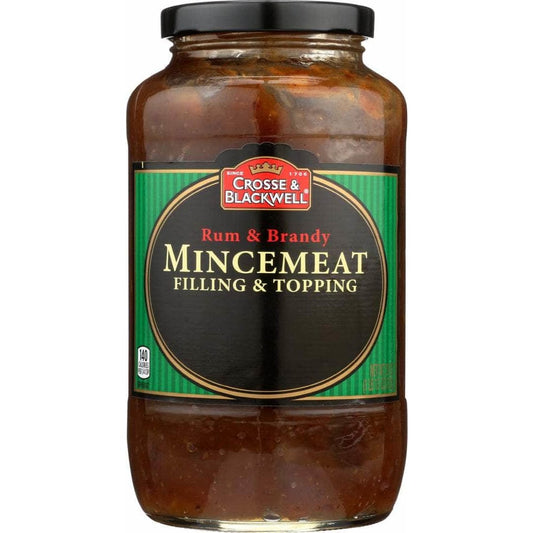 Crosse & Blackwell Crosse & Blackwell Rum & Brandy Mincemeat Filling & Topping, 29 Oz