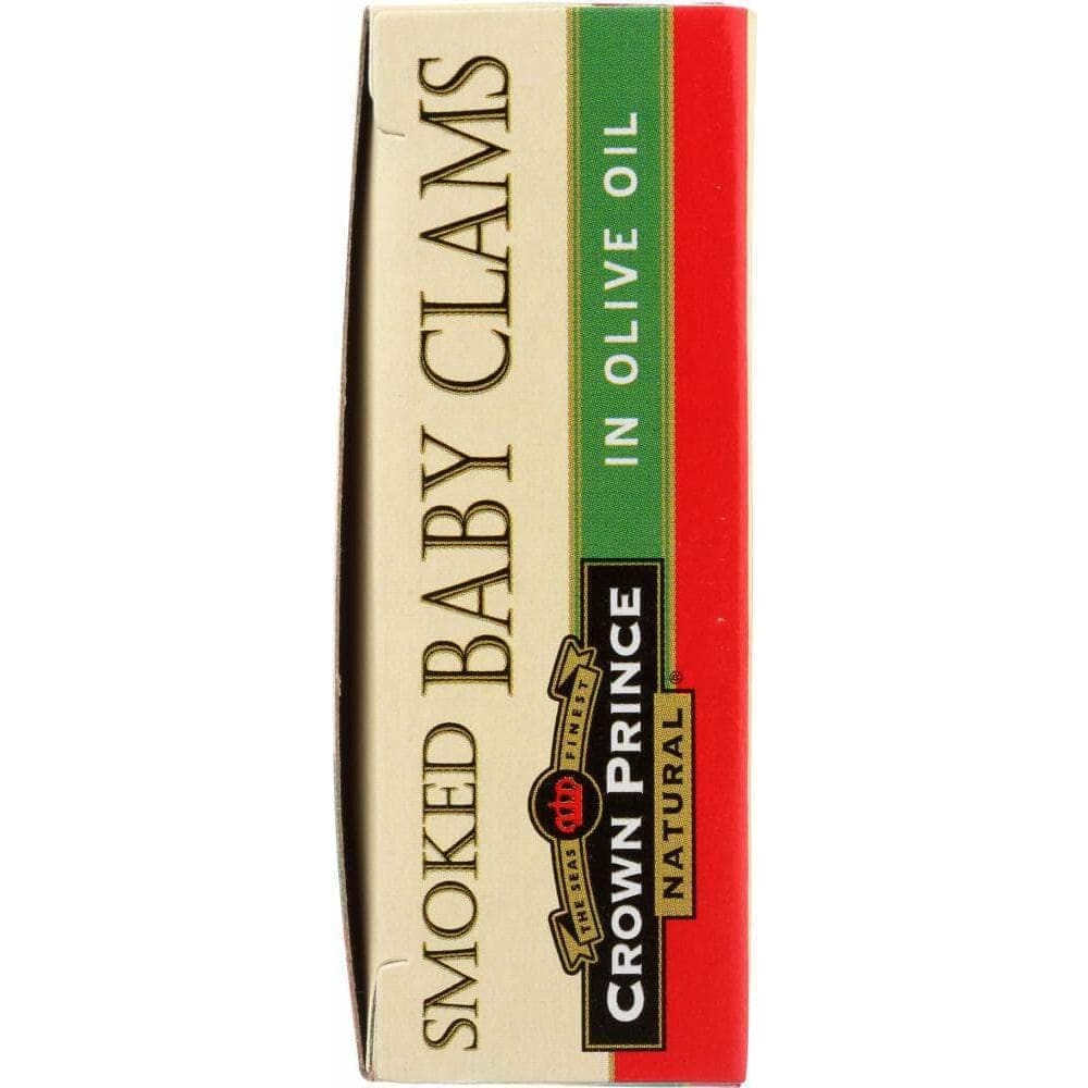 Crown Prince Crown Prince Clam Baby Smoked Olive Oil, 3 oz
