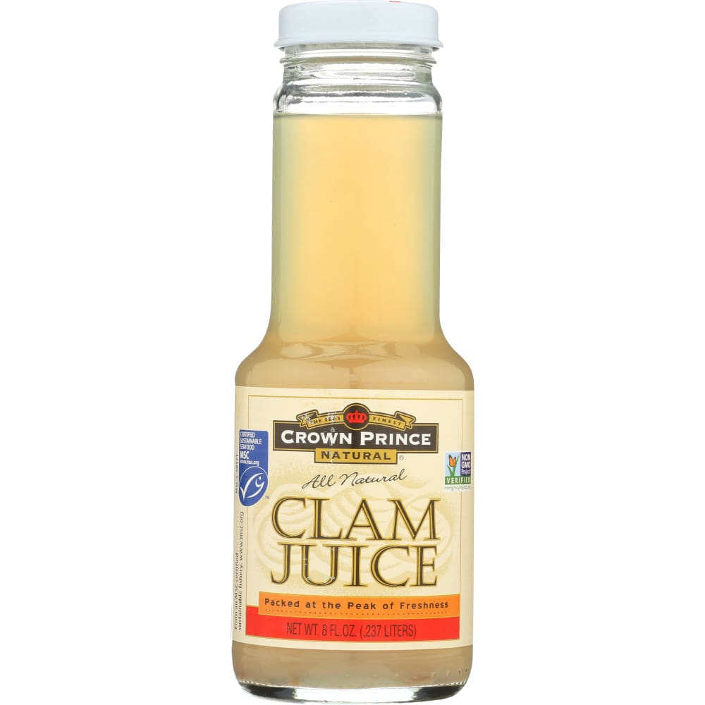 CROWN PRINCE: Clam Juice 8 oz (Pack of 5) - Grocery > Beverages > Juices > SS SEAFOOD OTHER - CROWN PRINCE