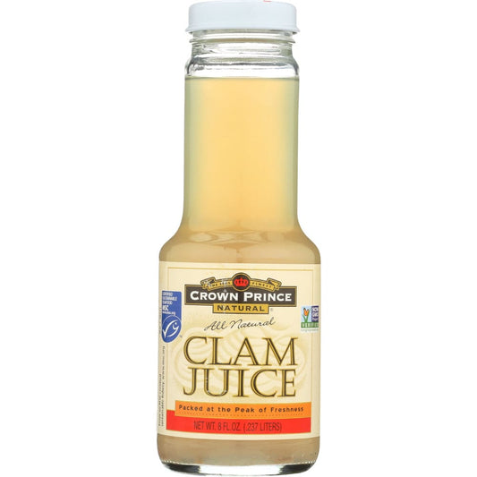 CROWN PRINCE: Clam Juice 8 oz (Pack of 5) - Grocery > Beverages > Juices > SS SEAFOOD OTHER - CROWN PRINCE