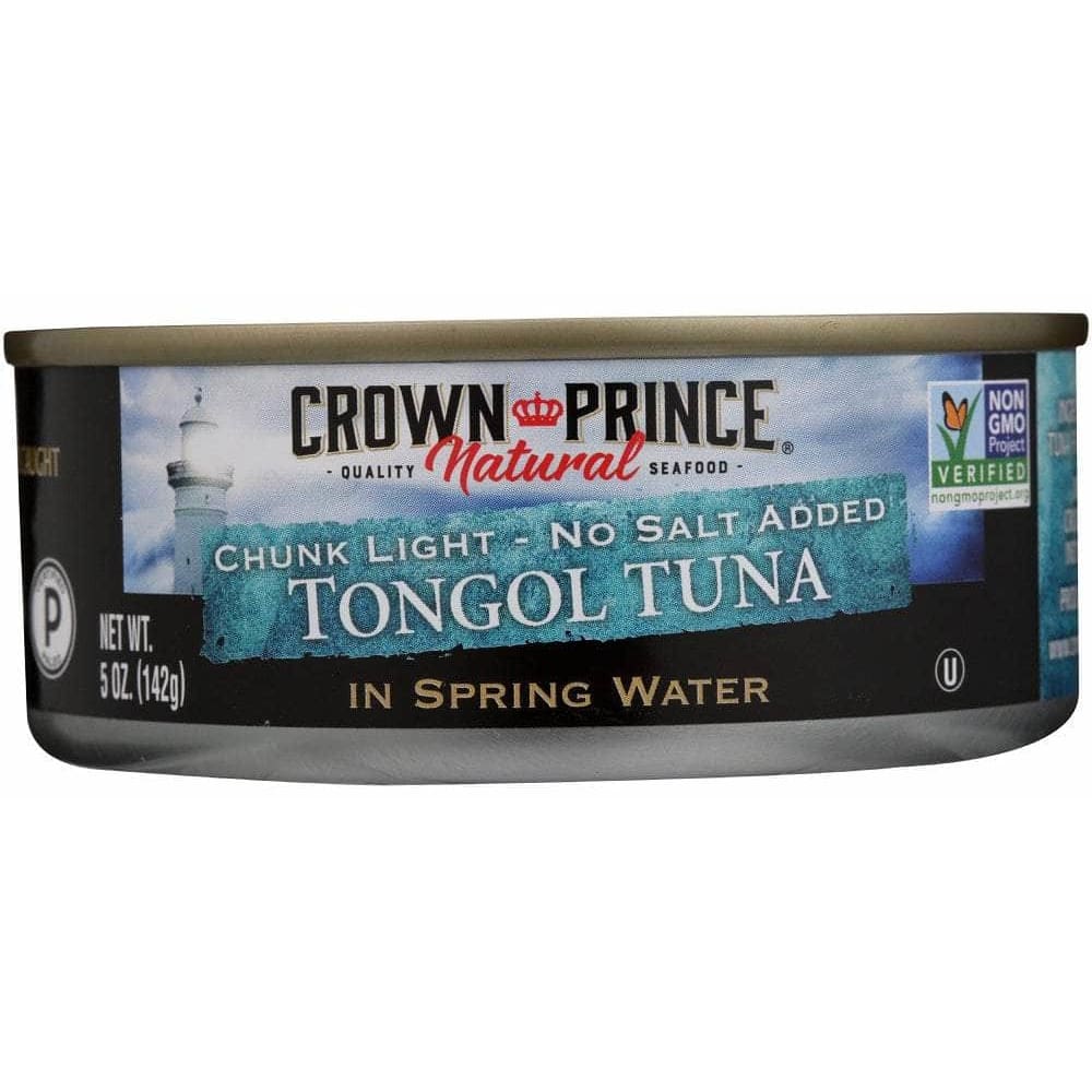 CROWN PRINCE Crown Prince Natural Tongol Tuna In Spring Water No Salt Added, 5 Oz