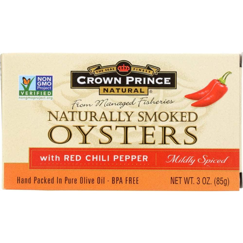 Crown Prince Crown Prince Smoked Oysters with Red Chili Pepper, 3 oz