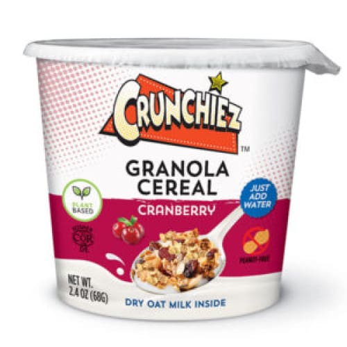 CRUNCHIEZ: Cereal Grnola Cran Bowl 2.4 oz (Pack of 5) - Grocery > Breakfast > Breakfast Foods - CRUNCHIEZ