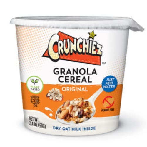 CRUNCHIEZ: Cereal Grnola Orig Bwl 2.4 oz (Pack of 5) - Grocery > Breakfast > Breakfast Foods - CRUNCHIEZ