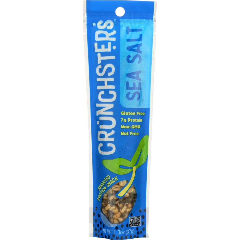 CRUNCHSTERS: Snack Sea Salt Single 1.3 oz (Pack of 6) - Chips - CRUNCHSTERS