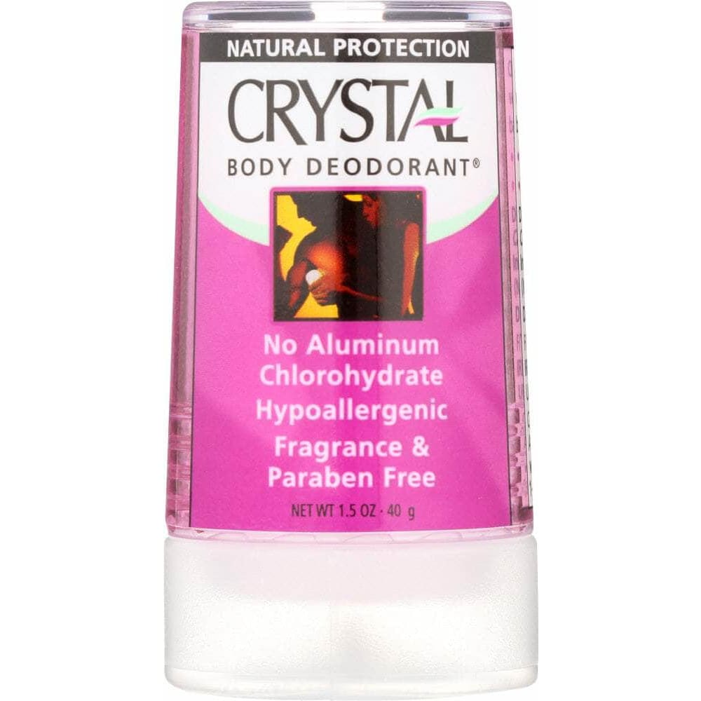Crystal Body Deodorant Crystal Body Deodorant Travel Stick Hypoallergenic Fragrance And Paraben Free, 1.5 oz