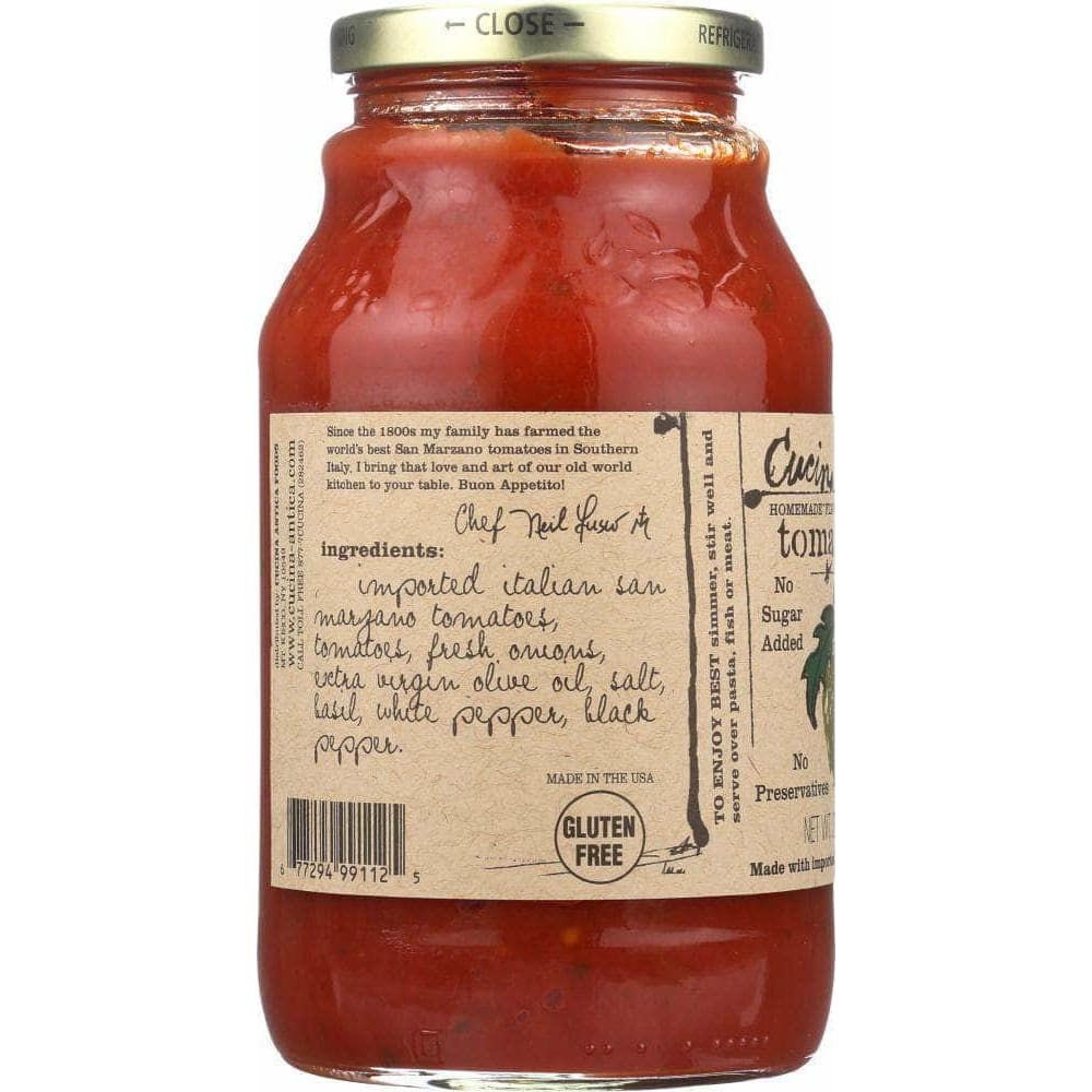 Cucina Antica Cucina Antica Tomato Basil Sauce, 25 oz