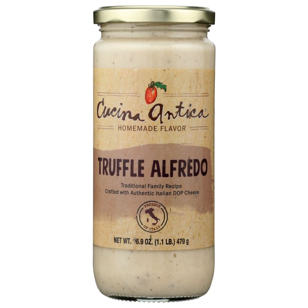 CUCINA ANTICA: Truffle Alfredo Pasta Sauce 16.9 oz (Pack of 3) - Grocery > Pantry > Pasta and Sauces - CUCINA ANTICA