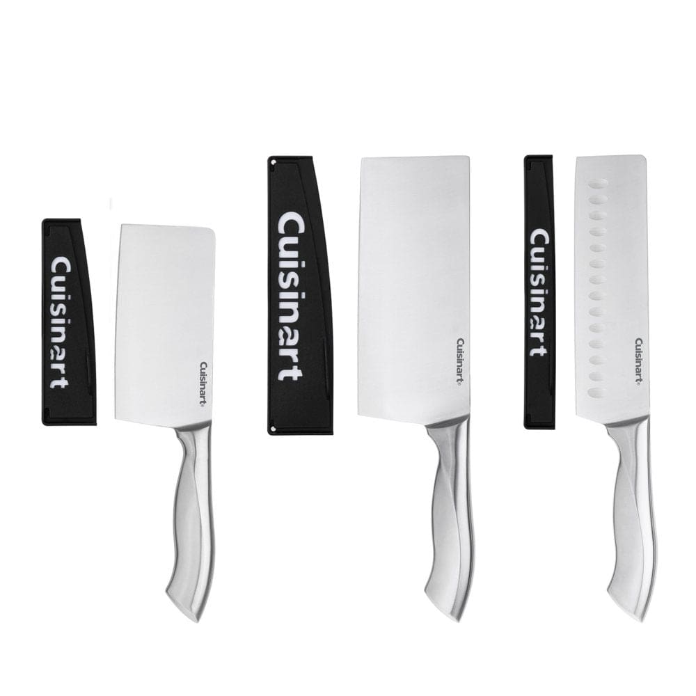 Cuisinart Classic 6-Piece Stainless Steel Chopping Cleaver Set - Cutlery Sets & Kitchen Knives - Cuisinart