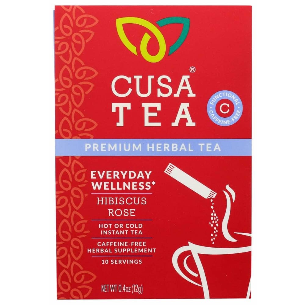 Cusa Tea Grocery > Beverages > Coffee, Tea & Hot Cocoa CUSA TEA: Everyday Wellness Herbal Tea, 10 ea