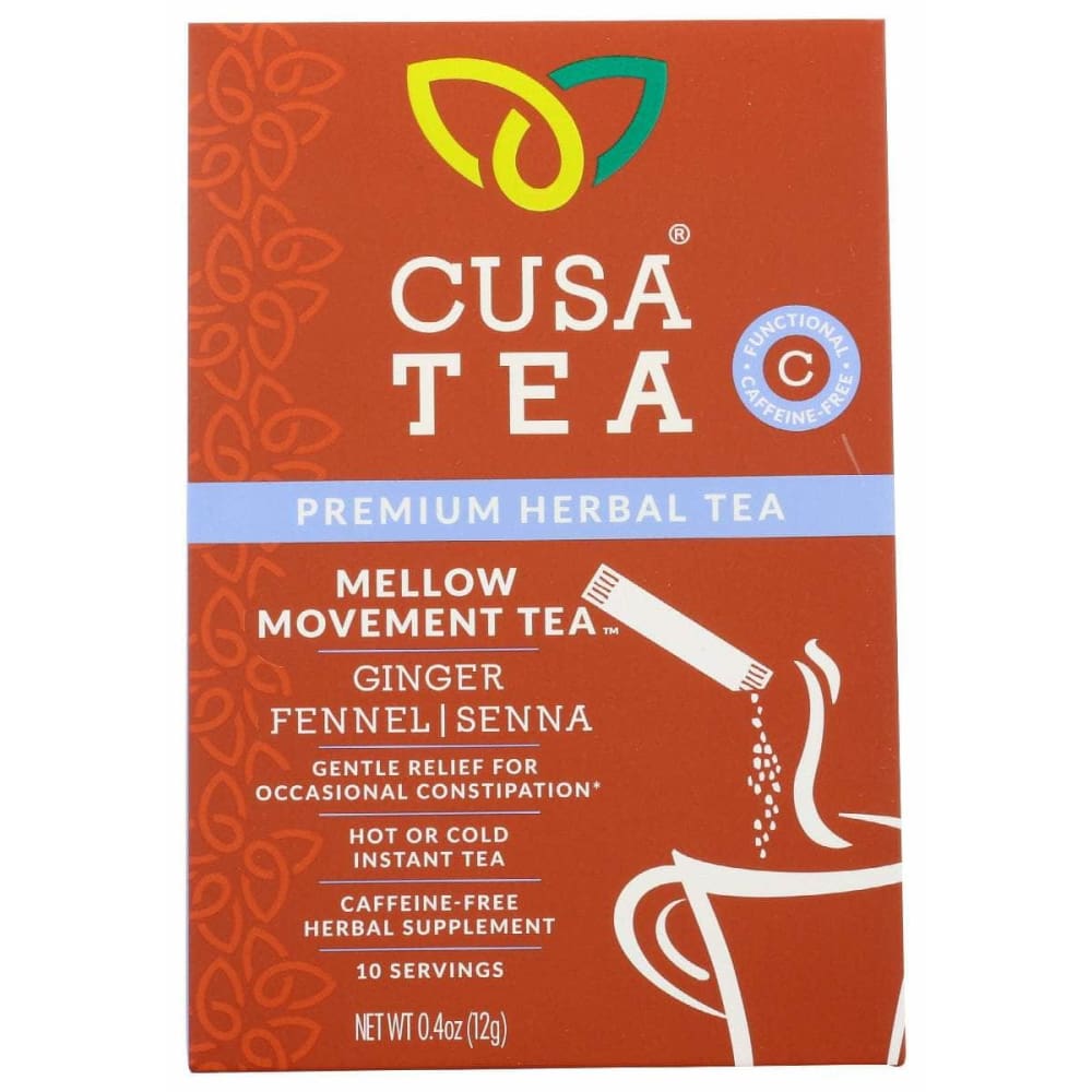 CUSA TEA Grocery > Beverages > Coffee, Tea & Hot Cocoa CUSA TEA: Tea Mellow Movment Herbl, 10 ea