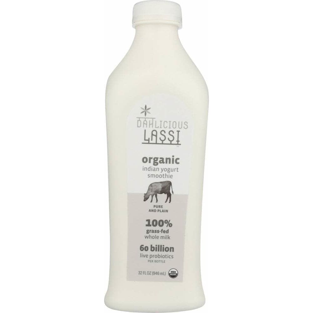 Dahlicious Dahlicious Lassi Organic Pure and Plain Yogurt Smoothie, 32 oz