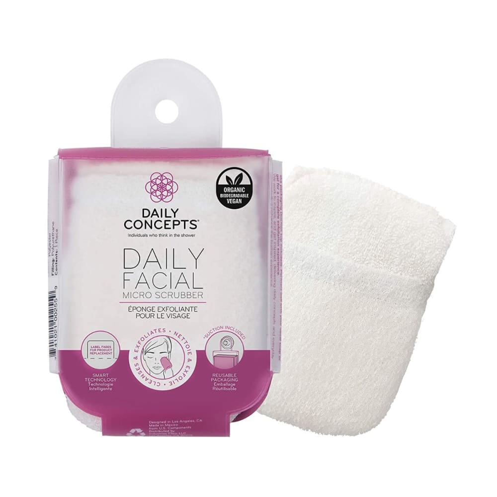 DAILY CONCEPTS: Facial Micro Scrubber 1.3 oz (Pack of 4) - Beauty & Body Care > Skin Care > Facial Cleansers & Exfoliants - DAILY CONCEPT