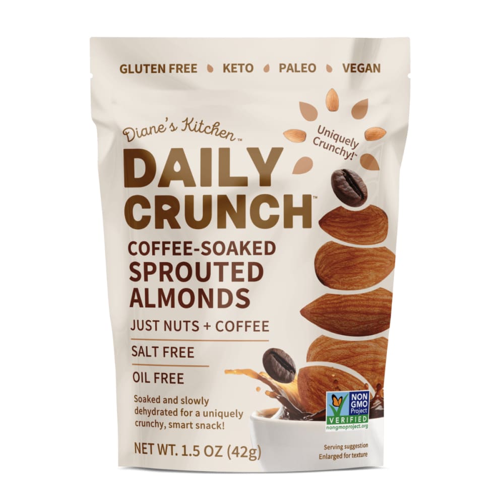 DAILY CRUNCH Daily Crunch Almond Sprt Coffee Soaked, 1.5 Oz