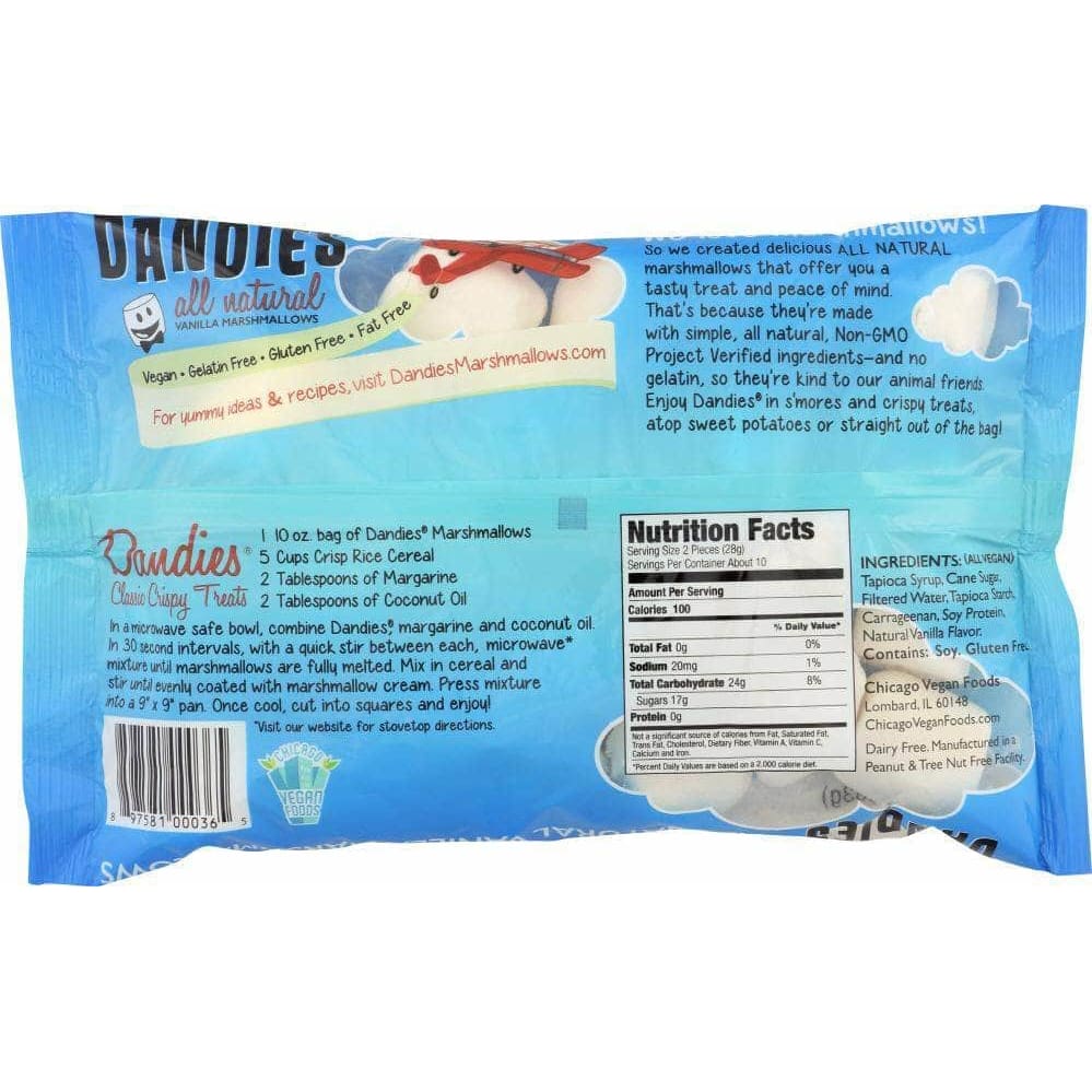 Dandies Dandies Air-Puffed Marshmallows Classic Vanilla Flavor, 10 oz