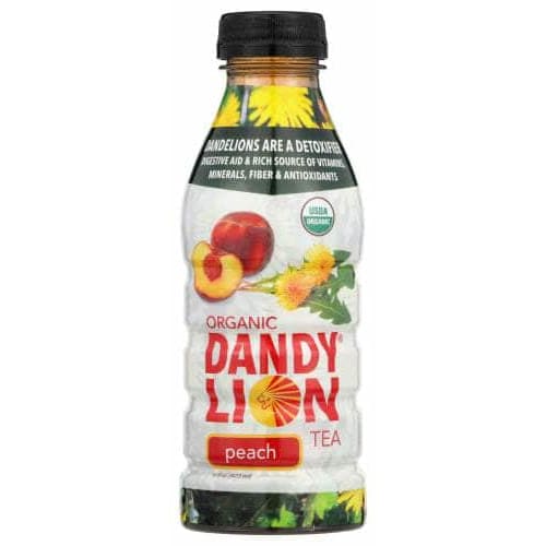 DANDY LION TEA Dandy Lion Tea Tea Rtd Dandelion Peach, 16 Fo