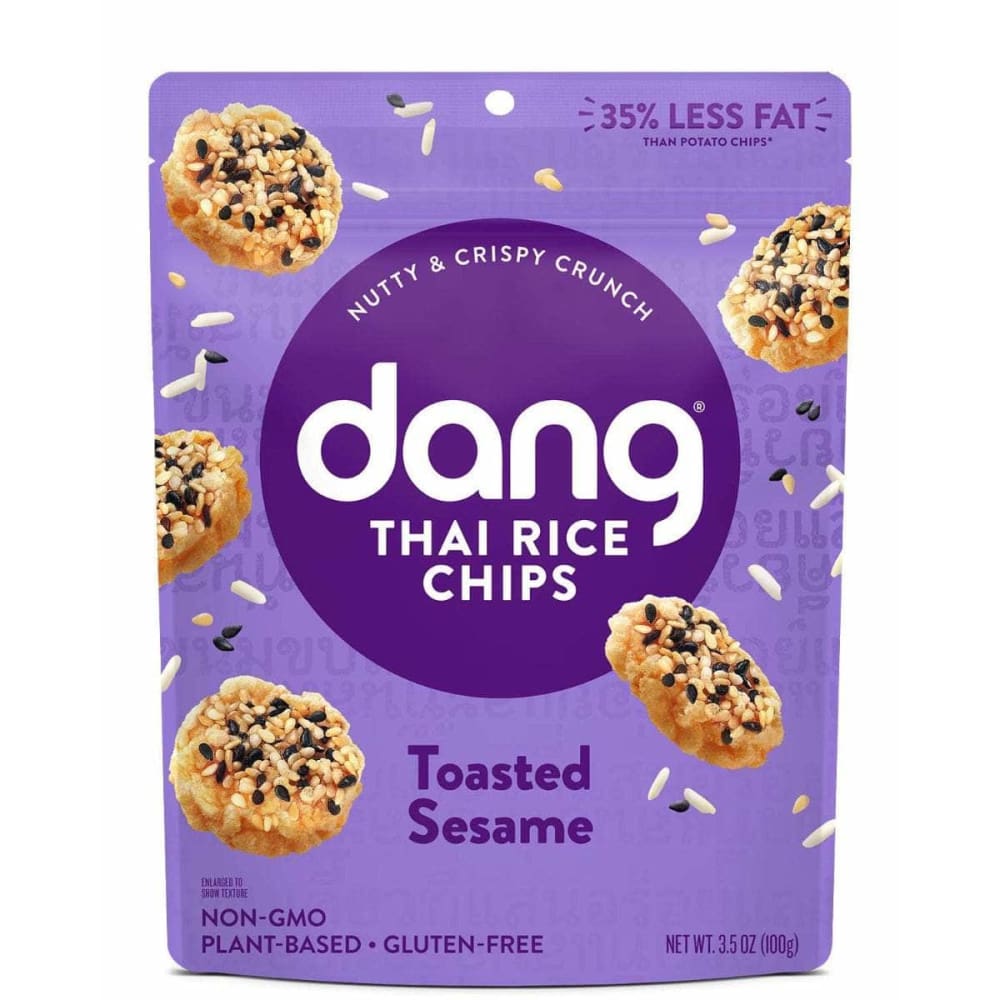 DANG Grocery > Snacks > Chips DANG: Toasted Sesame Thai Rice Chips, 3.5 oz