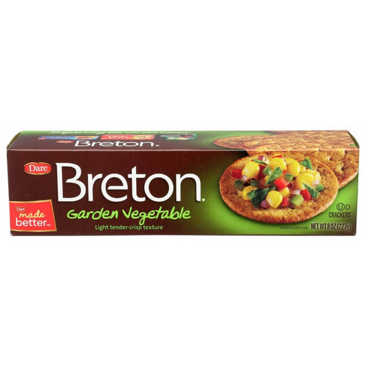 DARE DARE Breton Garden Vegetable Crackers, 8 oz