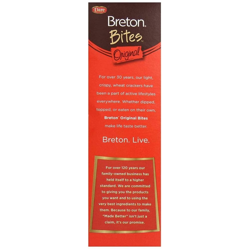 Dare Foods Dare Breton Original Bites Crackers, 8 oz