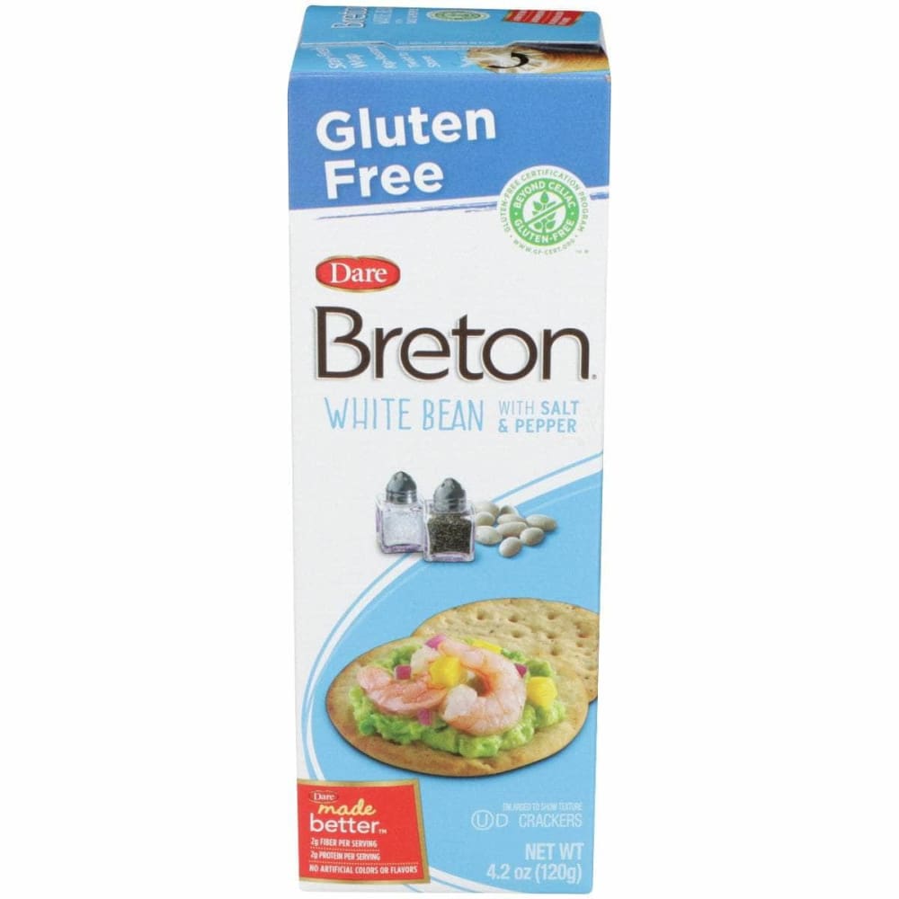 DARE DARE Breton White Bean With Salt and Pepper Crackers, 4.2 oz