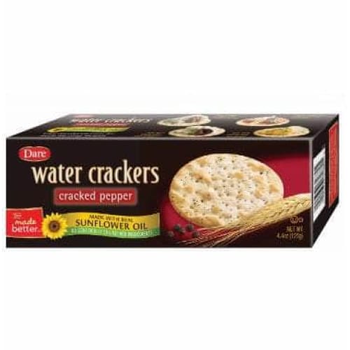 Dare Foods Dare Cracker Water Cracked Pepper, 4.4 oz