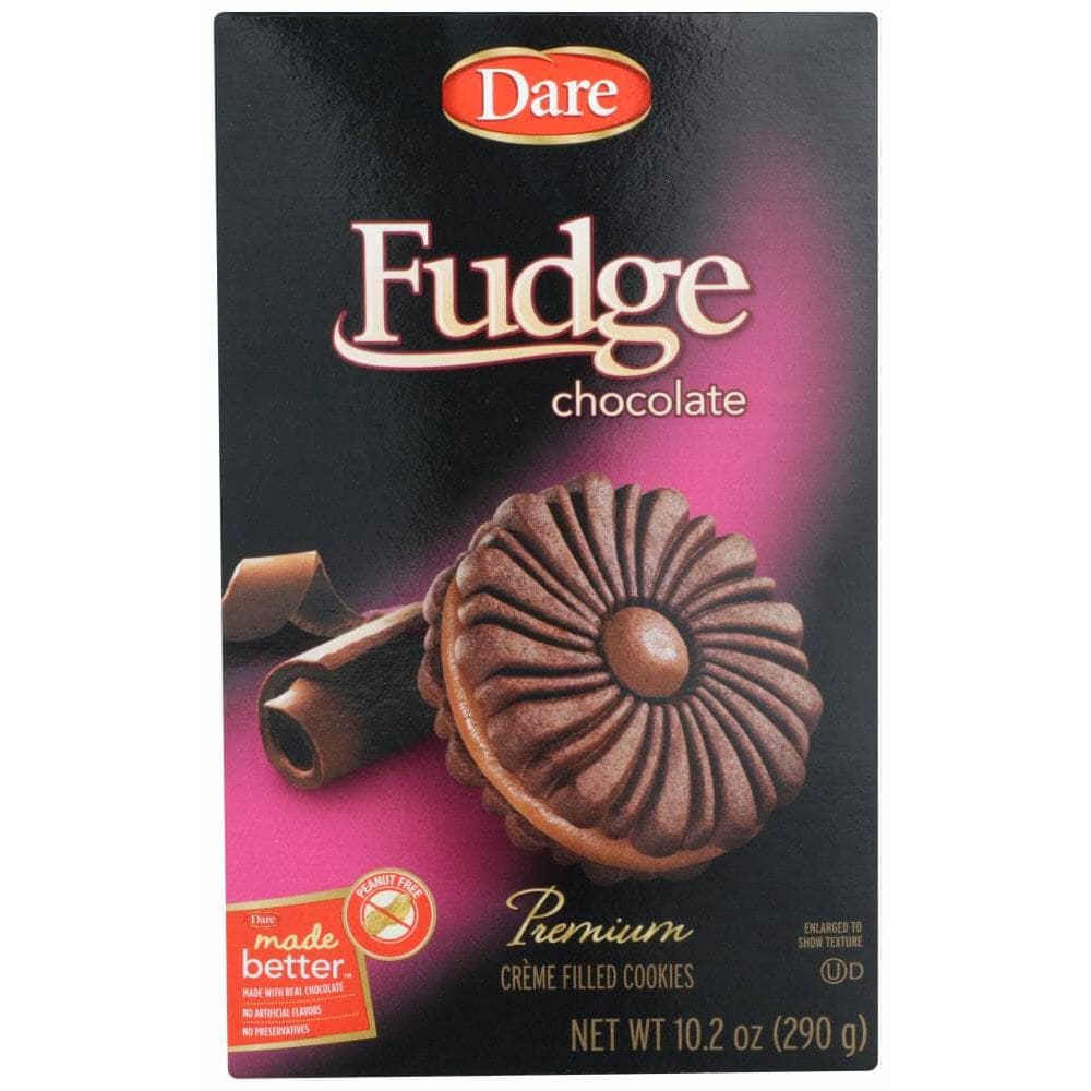 Dare Foods Dare Fudge Chocolate Creme Filled Cookies, 10.2 oz