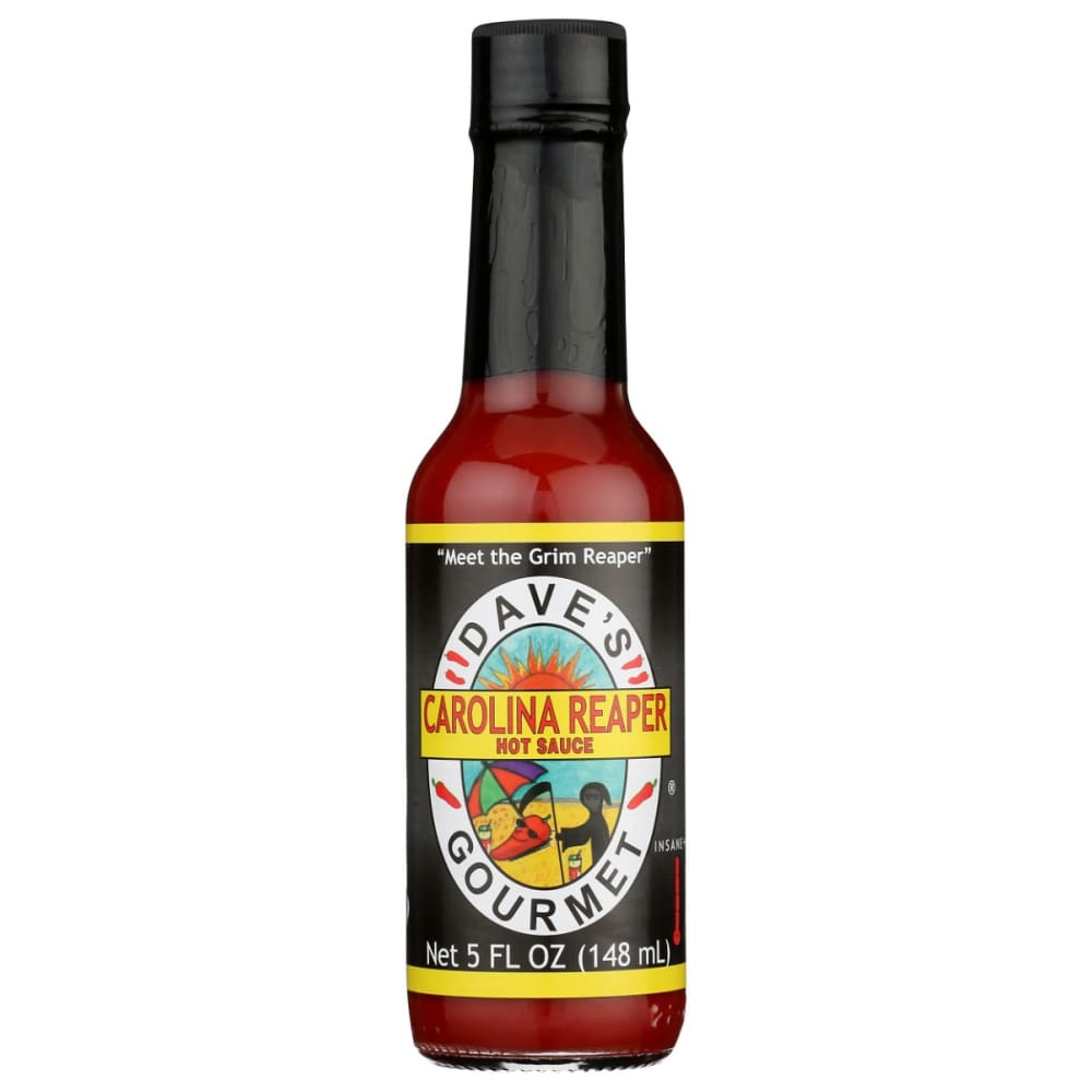 DAVES GOURMET: Carolina Reaper Hot Sauce 5 oz (Pack of 4) - Grocery > Pantry > Condiments - DAVES GOURMET