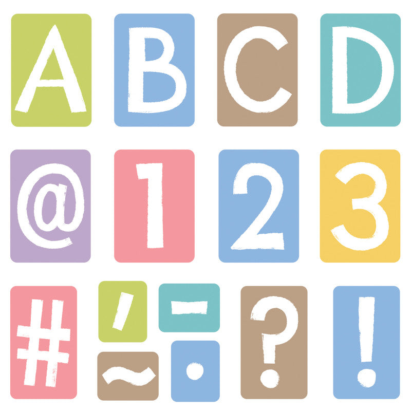 Garden Path 4In Tiles Uppercase Ready Letters (Pack of 3)