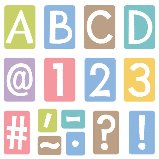 Garden Path 4In Tiles Uppercase Ready Letters (Pack of 3)