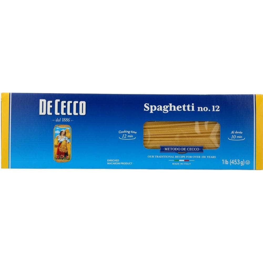 De Cecco De Cecco #12 Spaghetti Pasta, 16 oz
