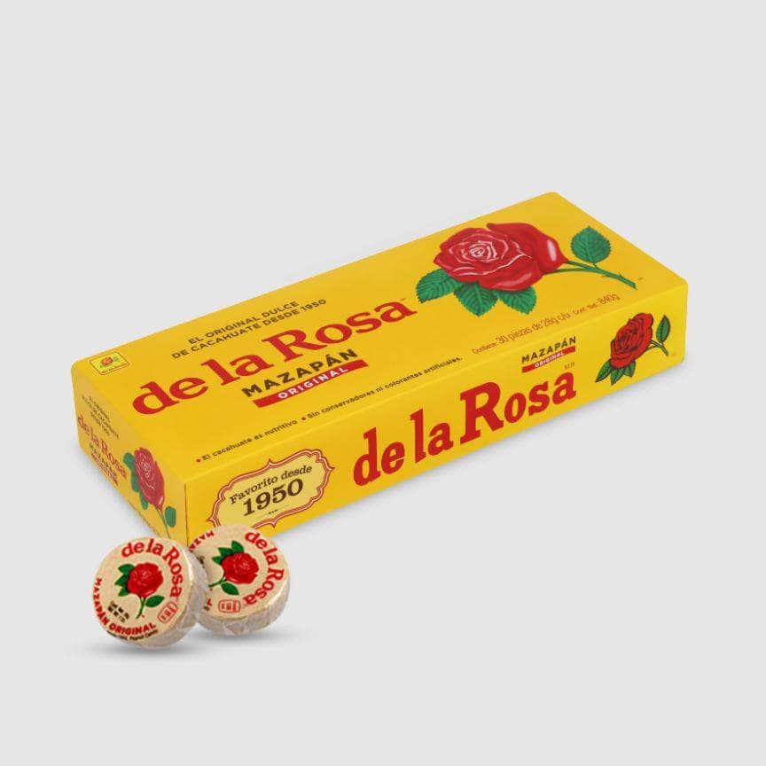 DE LA ROSA Grocery > Chocolate, Desserts and Sweets > Candy DE LA ROSA: Mazapan Candy, 30 oz
