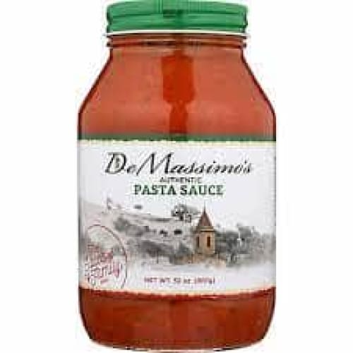 DE MASSIMOS Grocery > Pantry > Pasta and Sauces DE MASSIMOS: Sauce Pasta Marinara, 32 oz