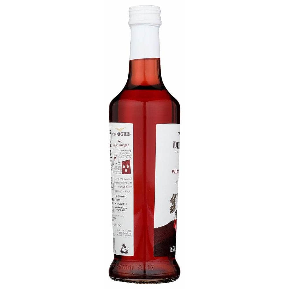 De Nigris Red Wine Vinegar, 16.90 Fo (Case of 4) ShelHealth