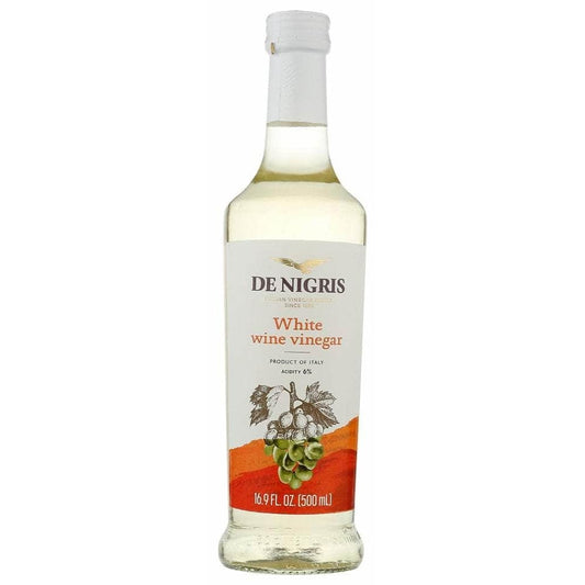 De Nigris De Nigris White Wine Vinegar, 16.90 Fo