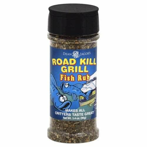 DEAN JACOBS Grocery > Cooking & Baking > Seasonings DEAN JACOBS: Road Kill Grill Fish Rub, 3.4 oz