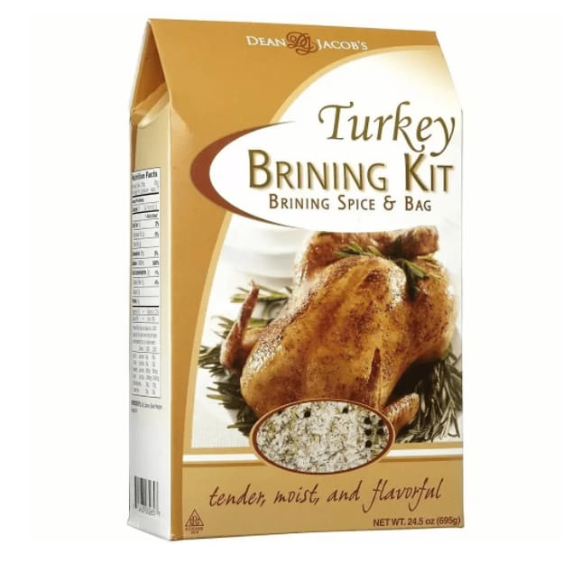 DEAN JACOBS Grocery > Cooking & Baking > Seasonings DEAN JACOBS: Turkey Brine Kit, 24.5 oz