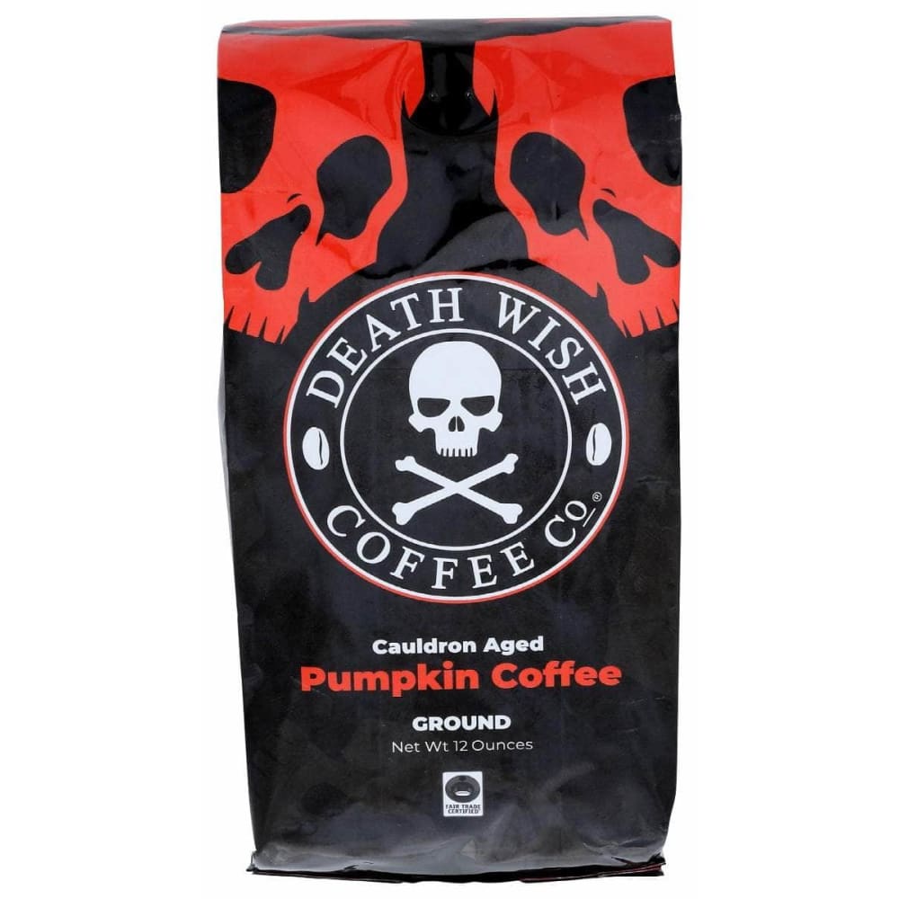 DEATH WISH COFFEE Death Wish Coffee Pumpkin Chai Coffee Ground, 12 Oz