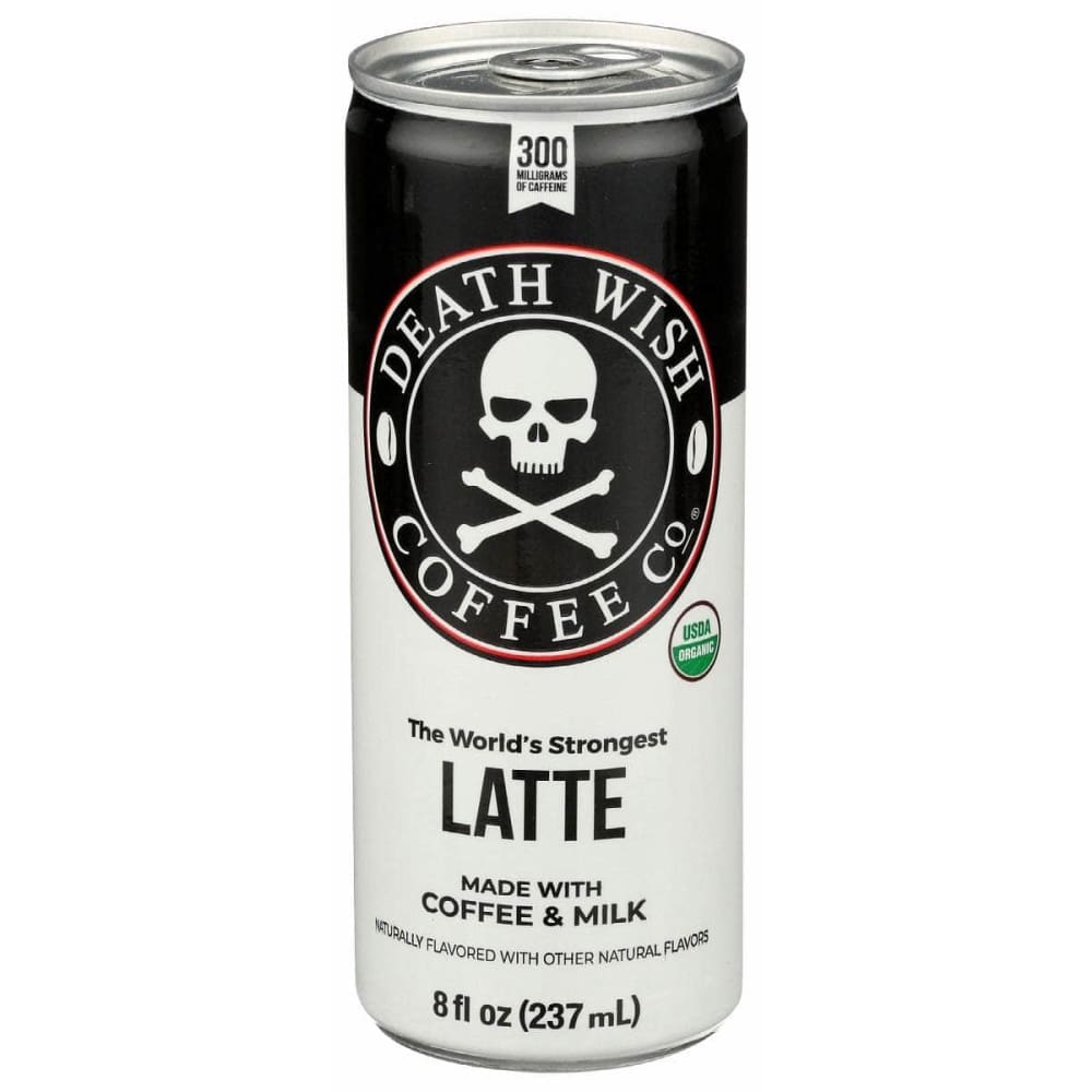 DEATH WISH COFFEE DEATH WISH COFFEE The World Strongest Latte, 8 fo