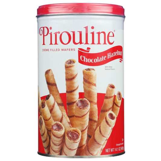 DEBEUKELAER: Pirouline Creme Filled Wafers Chocolate Hazelnut 14.1 oz (Pack of 4) - Grocery > Snacks - DEBEUKELAER
