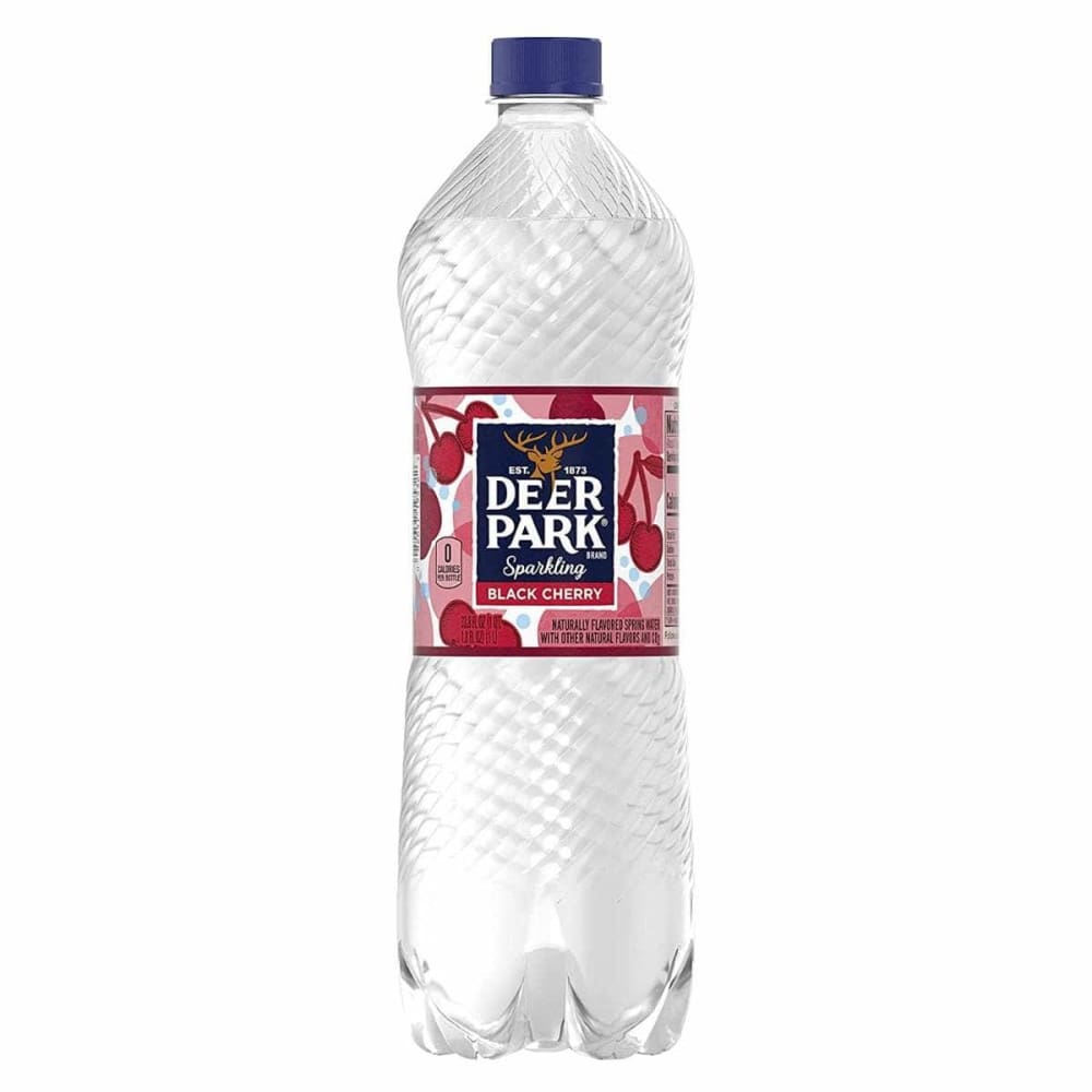 DEER PARK Grocery > Beverages > Water > Sparkling Water DEER PARK: Black Cherry Sparkling Water, 33.8 fo