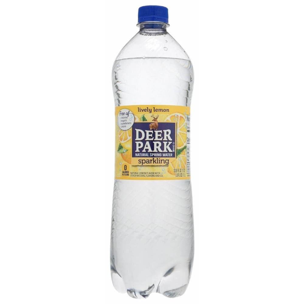 DEER PARK Grocery > Beverages > Water > Sparkling Water DEER PARK: Lemon Sparkling Water, 33.8 fo